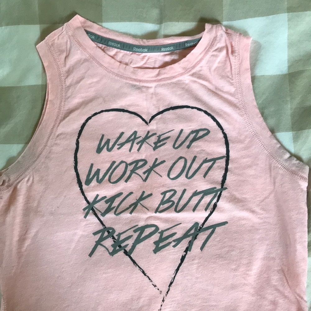 💗Fun Workout Tank!💗 - Picture 2 of 4